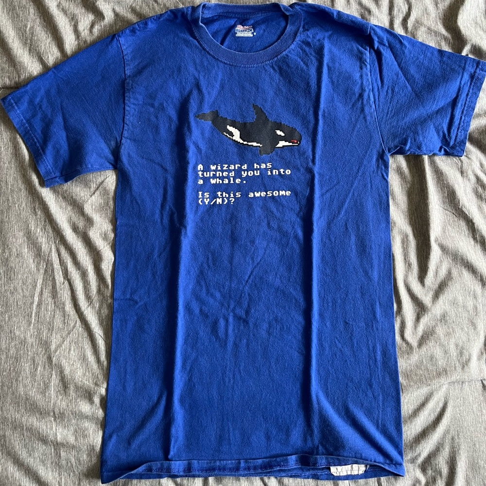 Adventure game t-shirt from The IT Crowd, nerd, retro, computer